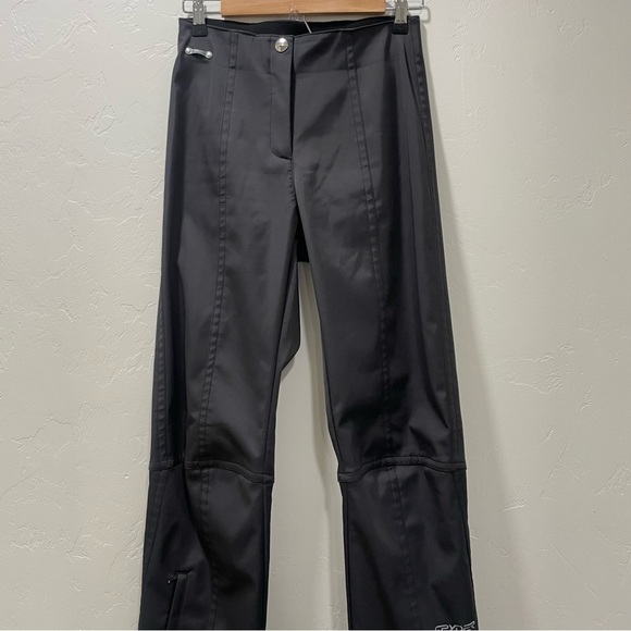 Spyder XTL Women's 8 Black Snow Pant Countess Bonded Stretch Sleek Winter Skiing - Picture 13 of 16